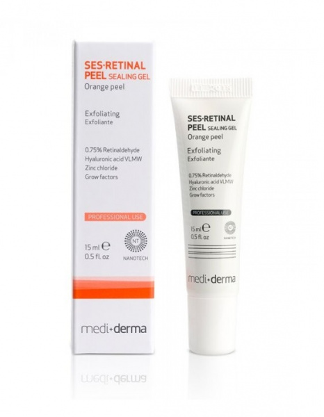 Запечатывающий гель-эксфолиант Ses-Retinal Peel Orange Peel 15 мл Запечатывающий гель-эксфолиант Ses-Retinal Peel Orange Peel 15 мл