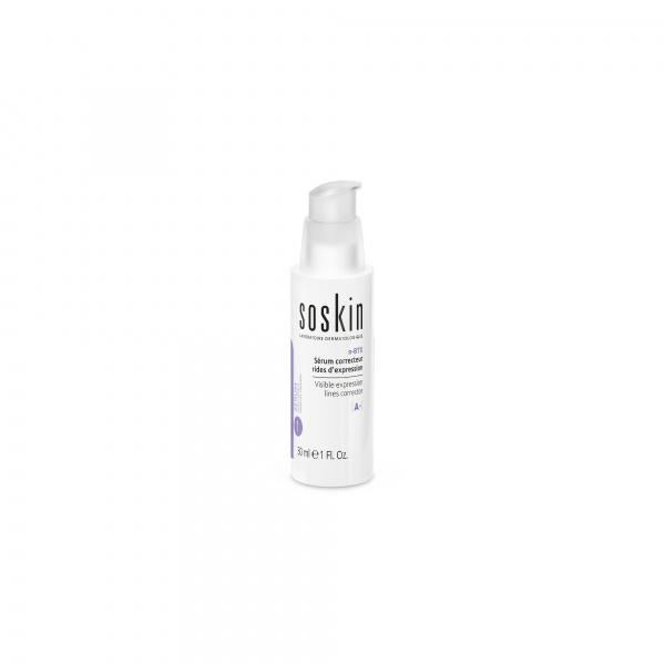 Гель от мимических морщин Soskin N BTX Visible Expression Lines Corrector, 30 мл.