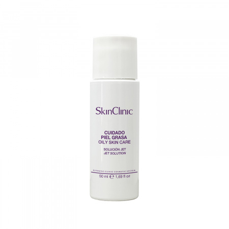 Активный раствор для жирной кожи, SkinClinic,  OILY SKIN CARE JET SOLUTION, 50 мл.