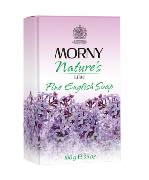 Английское мыло Сирень Morny of London Lilac Fine English Soap, 100 гр Английское мыло Сирень Morny of London Lilac Fine English Soap, 100 гр