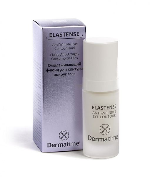 Омолаживающий флюид для контура вокруг глаз Dermatime Elastense Anti-Wrinkle Eye Contour,  30 мл Омолаживающий флюид для контура вокруг глаз Dermatime Elastense Anti-Wrinkle Eye Contour,  30 мл