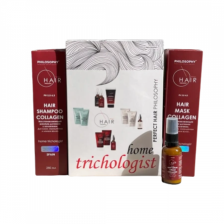 Набор Philosophy Perfect Hair Trichologist Collagen,  30 мл
