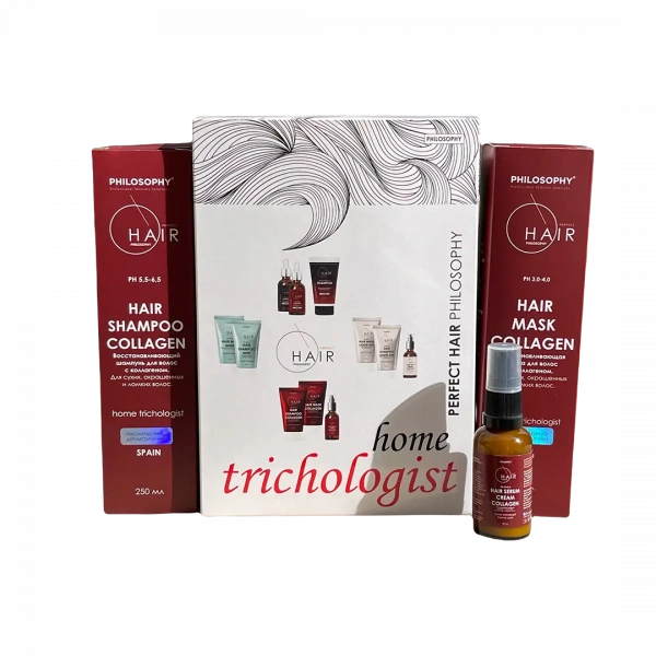 Набор Philosophy Perfect Hair Trichologist Collagen,  30 мл