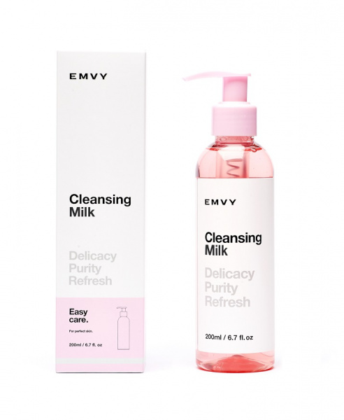Очищающая эмульсия для сухой и чувствительной кожи EMVY Delicacy Purity Refresh,  200 мл