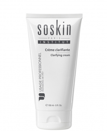Ночной омолаживающий осветляющий крем,  Soskin, Clarifying cream(D-White complex), 150 мл.