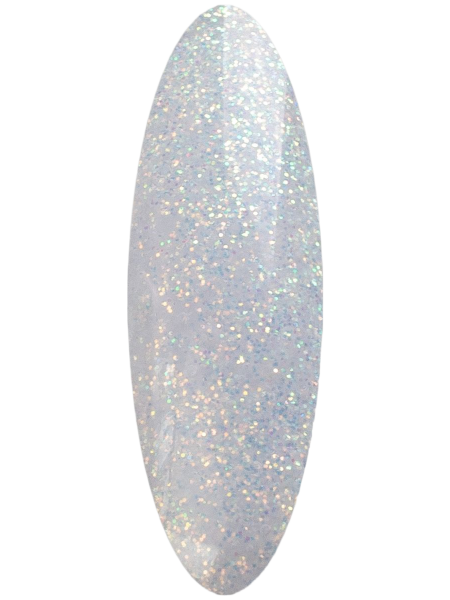 Полигель для маникюра с шиммером White Shimmer Sofiprofi Shimmer Polygel, 15 мл