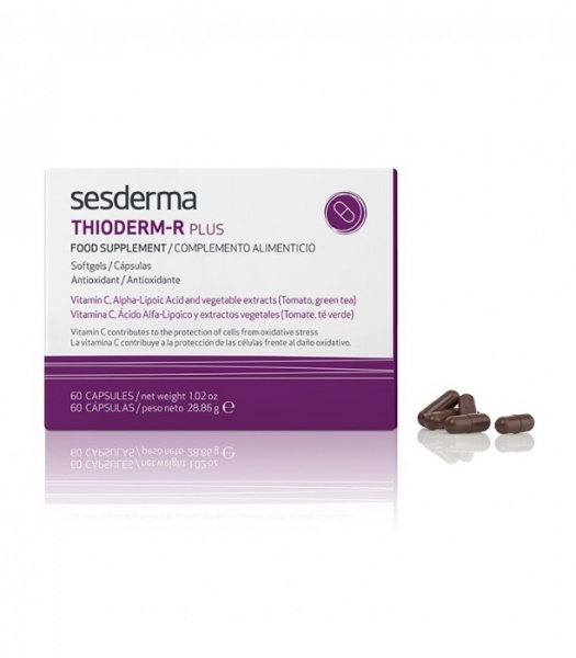 БАД к пище Тиодерм-Р Плюс Thioderm-R Plus Food Supplement, 60 шт БАД к пище Тиодерм-Р Плюс Thioderm-R Plus Food Supplement, 60 шт