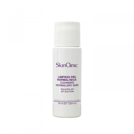 Активный раствор для сухой и нормальной кожи SkinClinic CLEANSING NORMAL DRY SKIN JET SOLUTION, 50 мл.