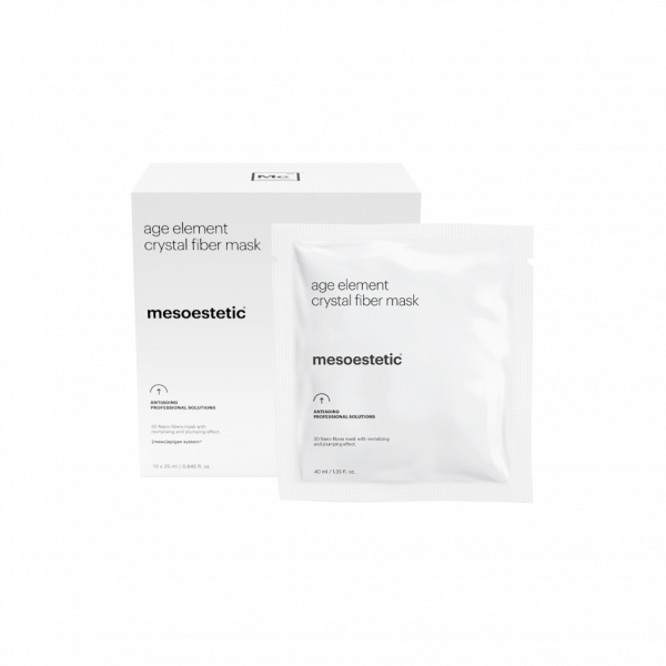 Кристалическая маска Mesoestetic Age Element Crystal Fiber Mask, 10 саше