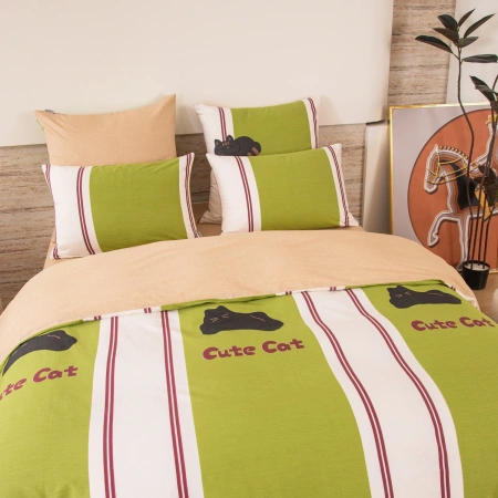 Комплект постельного белья Сатин 100% хлопок ,VIVA - HOME TEXTILE