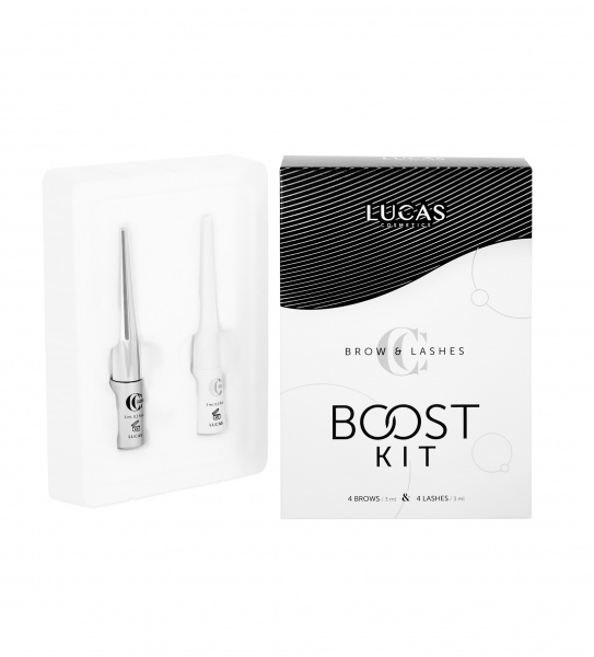 Набор сывороток для роста ресниц и бровей Lucas Cosmetics Boost Kit, 5 мл