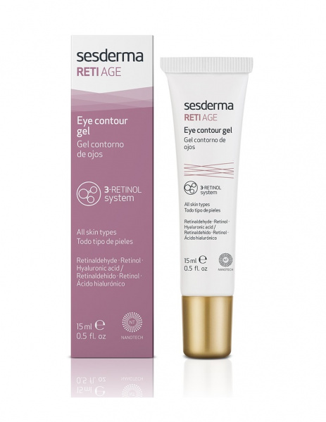 Антивозрастной гель вокруг глаз Reti Age Eye Contour Gel, 15 мл Антивозрастной гель вокруг глаз Reti Age Eye Contour Gel, 15 мл