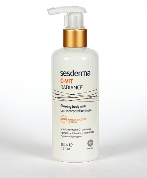 Молочко для тела C-Vit Radiance Body Milk 250 мл. Молочко для тела C-Vit Radiance Body Milk 250 мл.