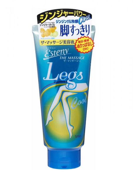 Охлаждающий гель для ног с ароматом лимона Sana Esteny The Massage Legs Cool, 180 мл Охлаждающий гель для ног с ароматом лимона Sana Esteny The Massage Legs Cool, 180 мл