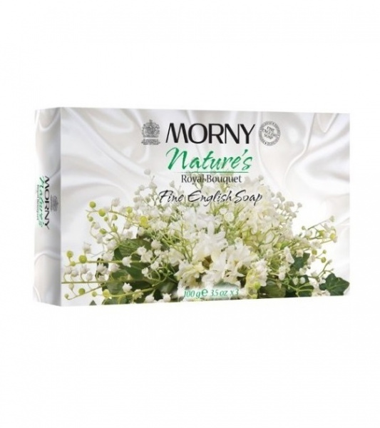 Английское мыло Королевский букет Morny of London Royal Bouquet Fine English Soap 3 шт по 100 гр Английское мыло Королевский букет Morny of London Royal Bouquet Fine English Soap 3 шт по 100 гр