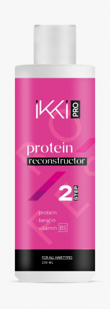 Протеиновый реконструктор волос Protein reconstructor STEP 2, IKKI PRO, 250 мл