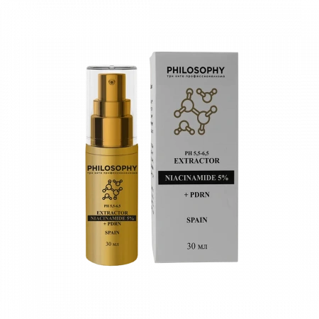 Сывороточный крем с ниацинамидом Philosophy EXTRACTOR NIACINAMIDE 5% + PDRN, 30 мл