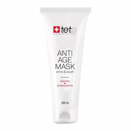 Омолаживающая маска с витаминами и антиоксидантами TETe Cosmeceutical Anti-age Mask Vitamins and Antioxydants, 200 мл.