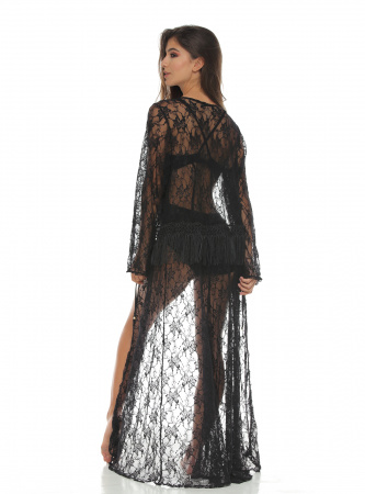 Ажурная пляжная туника