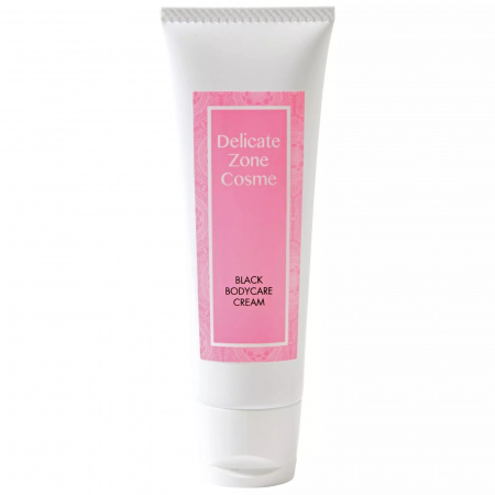 Отбеливающий крем для деликатных зон Hanako Delicate Zone Cosme Black Bodycare Cream, 50 г. 