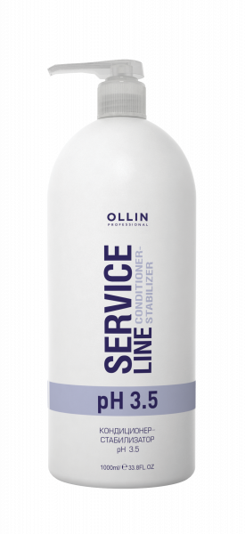 Кондиционер-стабилизатор рН 3.5 Термозащитный спрей для выпрямления волос OLLIN Professional STYLE, 1000 мл