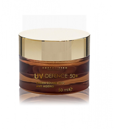 Солнцезащитный антивозрастной крем для лица SPF50+ Corpolibero UV-Defence AntiAgeing Suncream 50+
