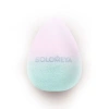 Косметический спонж для макияжа, меняющий цвет “Blue-pink” Solomeya Color Changing blending sponge Blue-pink в упаковке-яйцо LE