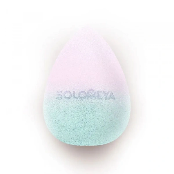 Косметический спонж для макияжа, меняющий цвет “Blue-pink” Solomeya Color Changing blending sponge Blue-pink в упаковке-яйцо LE Косметический спонж для макияжа, меняющий цвет “Blue-pink” Solomeya Color Changing blending sponge Blue-pink в упаковке-яйцо LE