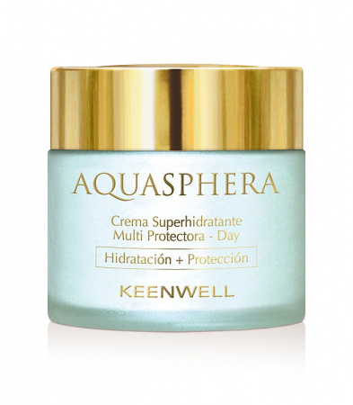 Дневной суперувлажняющий мультизащитный крем Keenwell Aquasphera Moisturizing Multi-Protective Cream-Day