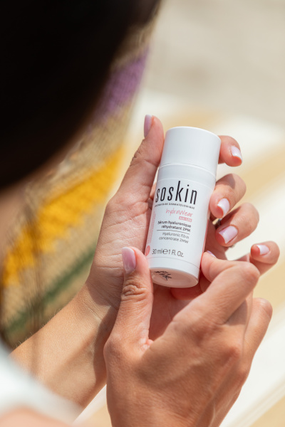 Сыворотка гиалуроновая высокомолекулярная 2 MW Soskin Paris Hydrawear Serum-Hyaluronic fill-in concentrate 2MW,  30 мл