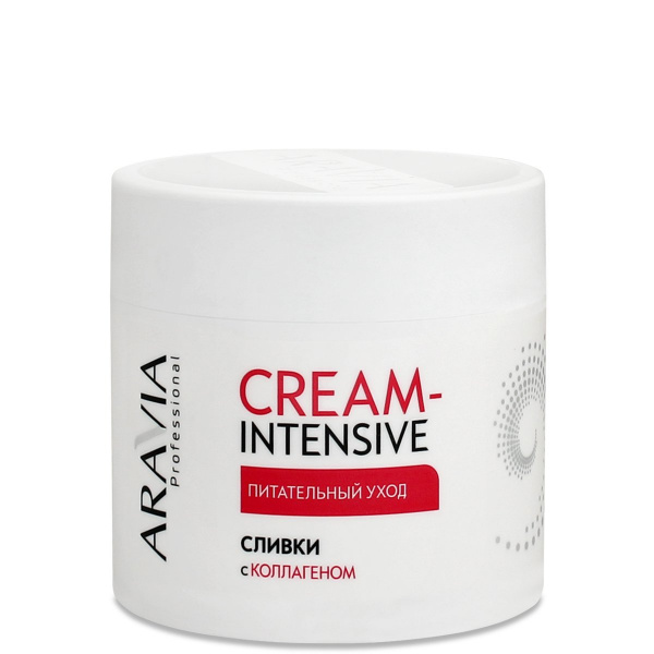 Сливки с коллагеном Aravia Professional Cream-Intensive, 300 мл