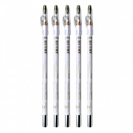 Карандаш белый косметический для лица и тела Zhejiang Davis Industrial Co. Ltd White cosmetic pencil for face and body, 1 шт