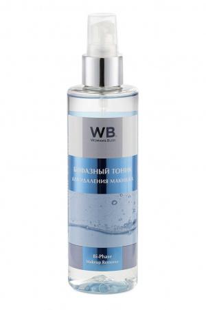 Бифазный тоник для удаления макияжа Woman's Bliss Bi-Phaze Makeup Remover, 200 мл