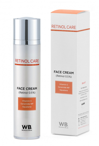 Крем для лица с ретинолом Woman's Bliss Retinol Care, 50 мл Крем для лица с ретинолом Woman's Bliss Retinol Care, 50 мл