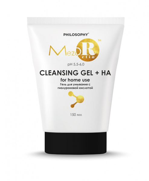 Гель для умывания с гиалуроновой кислотой Philosophy Mezoretin Cleansing Gel +Ha HOME USE, 150 мл