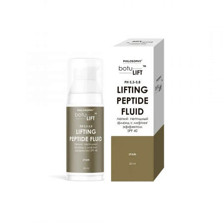 Легкий пептидный флюид с лифтинг эффектом SPF 40 Philosophy ТМ BOTULIFT LIFTING PEPTIDE FLUID SPF 40, 50 мл