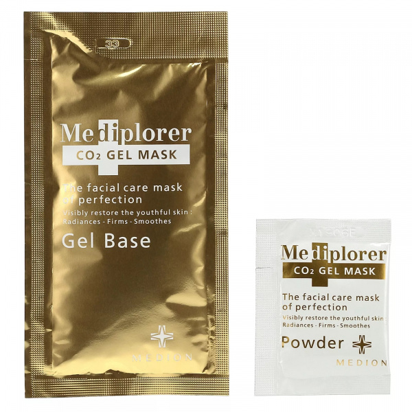 Гелевая маска СО2 для лица Dr.Medion Mediplorer CO2 Gel Mask, 6 шт.