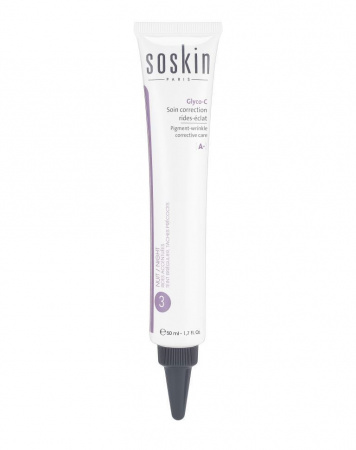 Ночной крем против морщин и пигментации Soskin-Paris Pigment-Wrinkle Corrective Care Glico-C