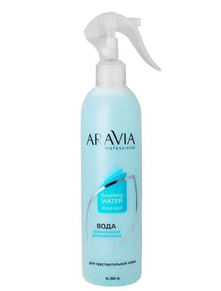 Вода косметическая успокаивающая Aravia Soothing Water Post-Epil, 300 мл
