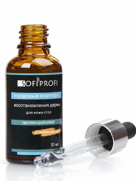 Уходовый комплекс восстановления дермы противогрибковый Sofiprofi, 30 мл