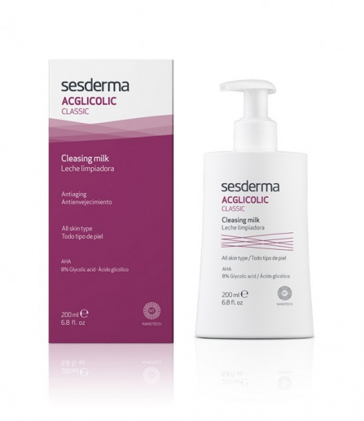 Очищающее молочко Acglicolic Classic 200 Мл Очищающее молочко Acglicolic Classic 200 Мл