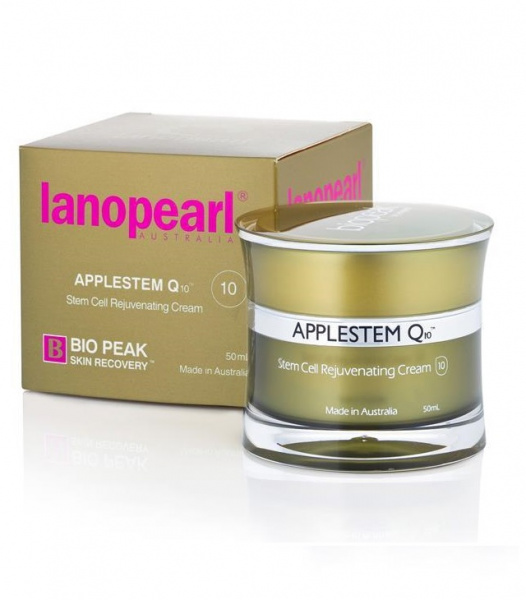 Омолаживающий крем со стволовыми клетками яблока Lanopearl Applestem Q10 Stem Cell Rejuvenating Cream, 50 мл