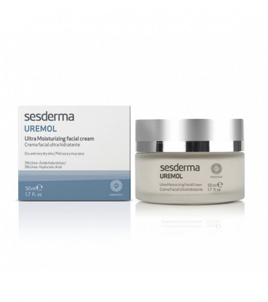 Ультра увлажняющий крем для лица Uremol Ultra Moisturizing Facial Cream, 50 мл Ультра увлажняющий крем для лица Uremol Ultra Moisturizing Facial Cream, 50 мл