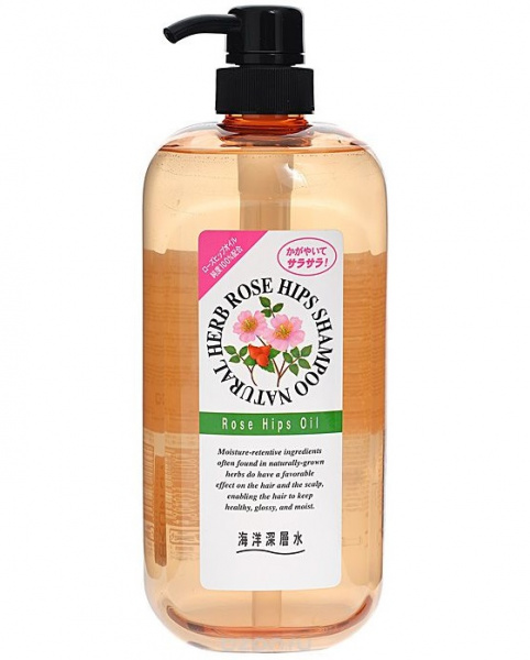 Шампунь с маслом шиповника Junlove Natural Herb Shampoo, 1000 мл Шампунь с маслом шиповника Junlove Natural Herb Shampoo, 1000 мл