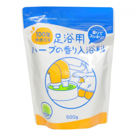 Морская соль для ножных ванночек освежающая c ароматом трав MAX BATH SALT, 500 гр