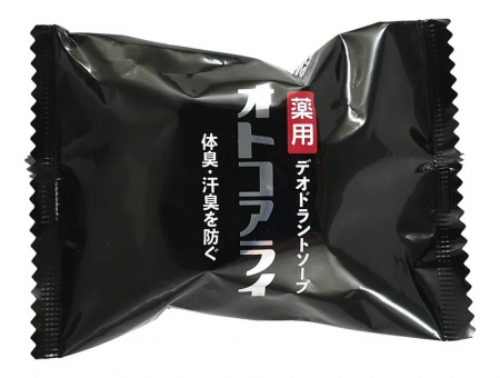 Мужское дезодорирующее мыло для тела Kikuboshi Otokoarai body soap, 40 гр.