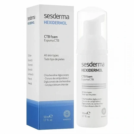 Пенка антибактериальная Sesderma Hexidermol Ctb Foam 50мл