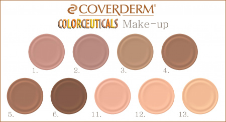 Крем для лица тональный №1 Coverderm Peptumax Make-up Anti-Wrinkle,  30 мл