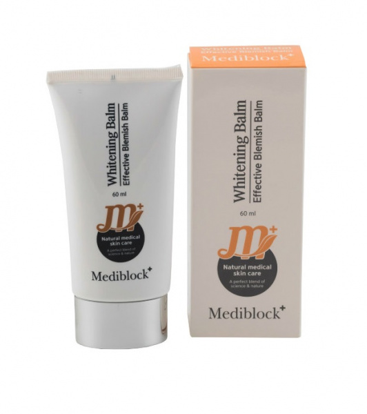 Защитный тонирующий бальзам для лица Mediblock Whitening Balm, 60 мл Защитный тонирующий бальзам для лица Mediblock Whitening Balm, 60 мл