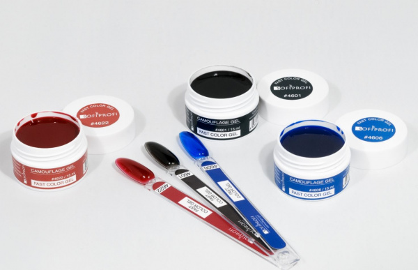 Гель камуфлирующий тон 4606 Sofiprofi CAMOUFLAGE GEL FAST COLOR GEL, 15мл